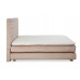 PAT BOXSPRING COMO, CATIFEA ANTI-PATA, TAPITERIE CHESTERFIELD, INALTIME CAPAT PAT 140 CM, SALTEA INCLUSA, TOPPER INCLUS